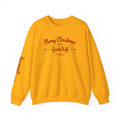 Merry Christmas from...GoodaNuff 2025 Unisex Crewneck