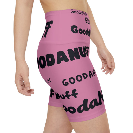 GoodaNuff High Waist Biker Shorts