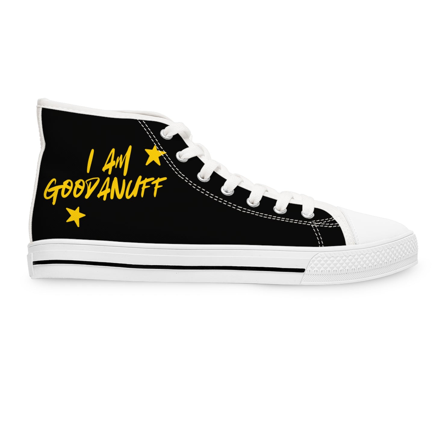 I AM GoodaNuff Womens High Top Sneakers