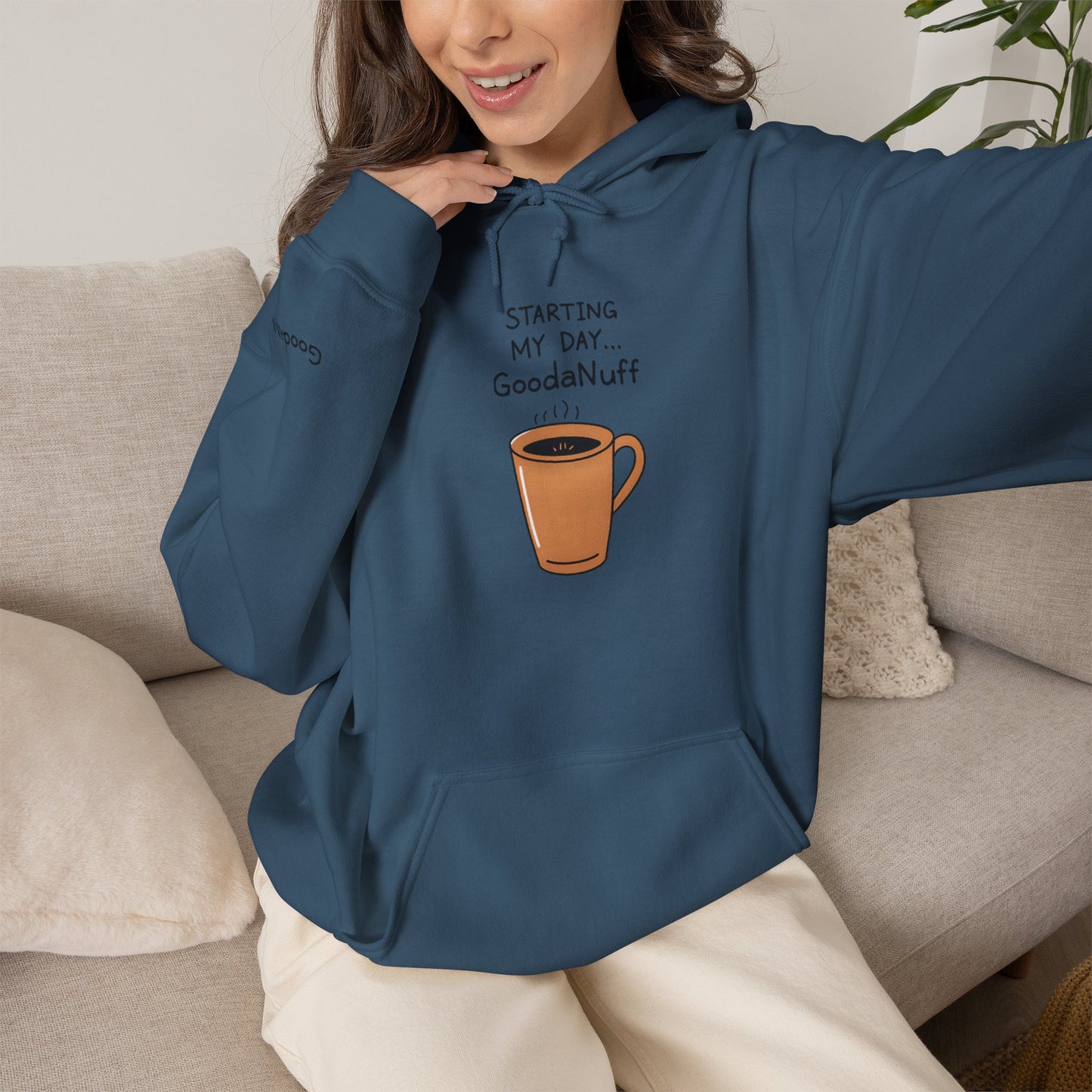 Starting my day...GoodaNuff Unisex Crewneck