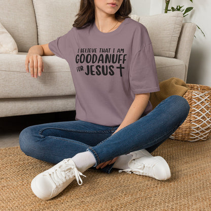 I Believe that I am GoodaNuff for Jesus Unisex Softstyle T-Shirt