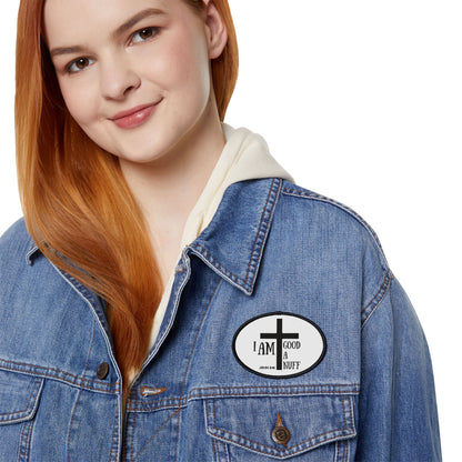 I AM GoodaNuff Iron-on Patch