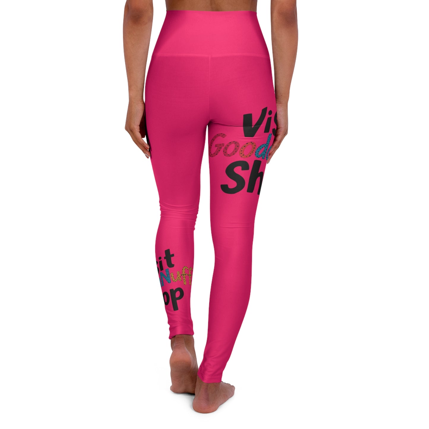Visit GoodaNuff.shop High Waist Yoga Leggings
