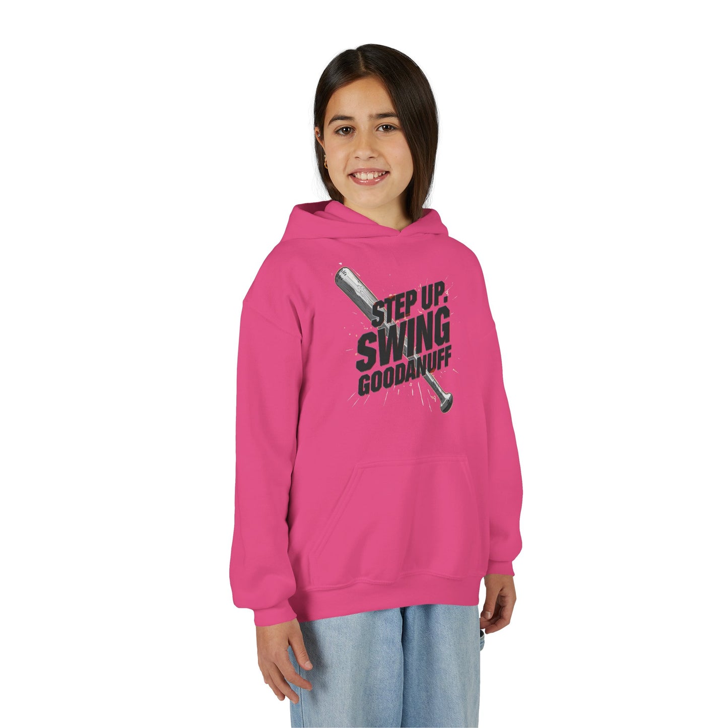 Step Up. Swing GoodaNuff Unisex Youth Hoodie