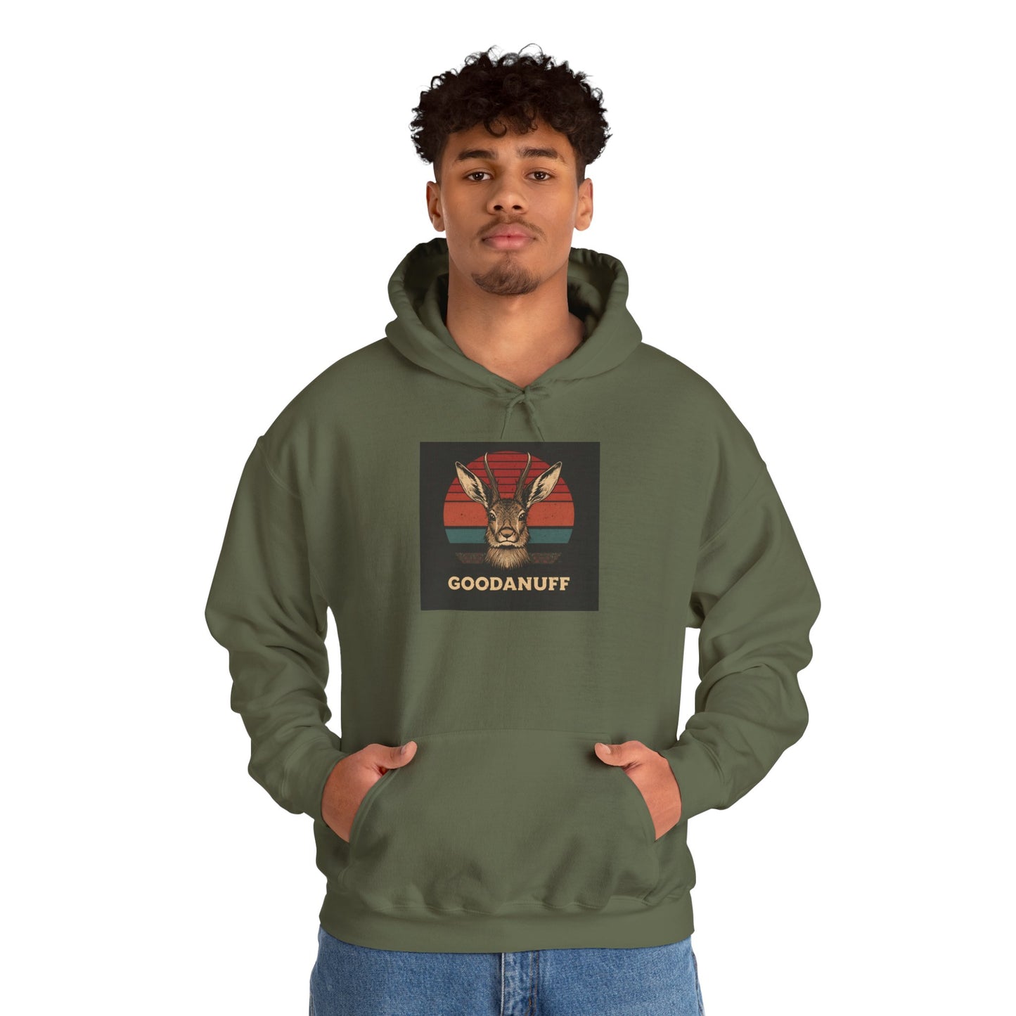 Jackalope...GoodaNuff Unisex Hoodie