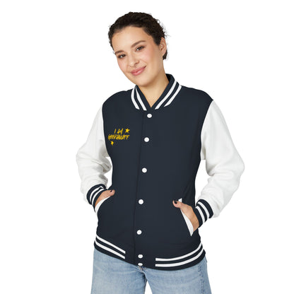 I Am GoodaNuff Unisex Letterman Jacket
