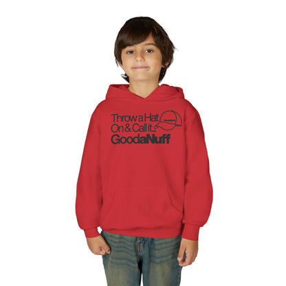 Throw a Hat on & call it GoodaNuff Unisex Youth Hoodie