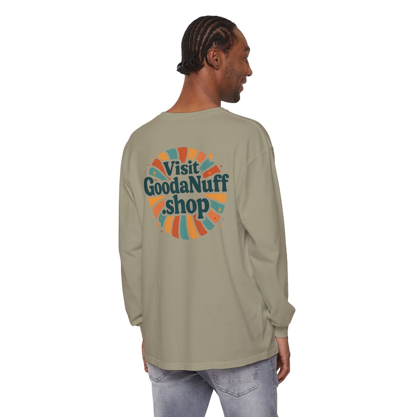 Visit GoodaNuff.shop Unisex Long Sleeve Tee