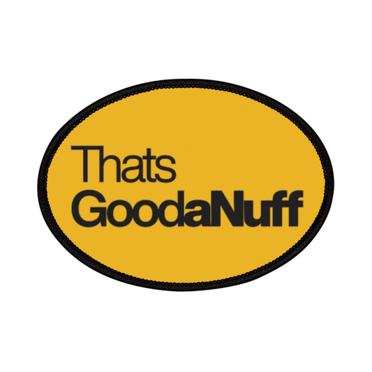That’s GoodaNuff Classic Iron-on Patch