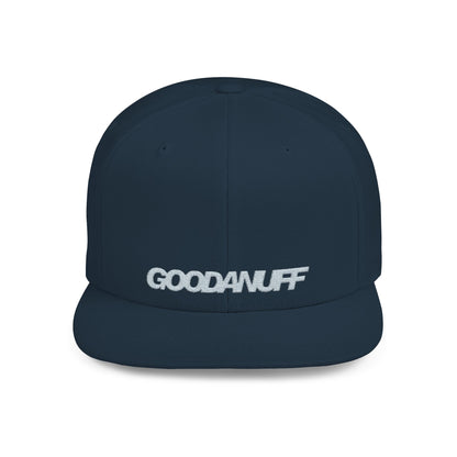 GoodaNuff Embroidery Flat Bill Cap