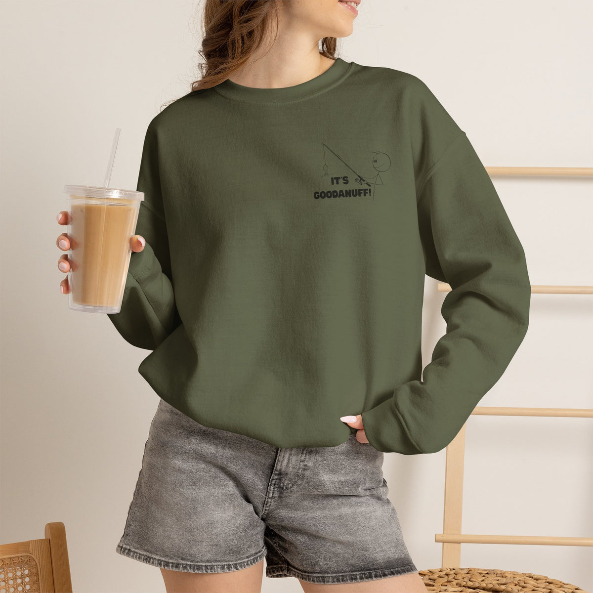 It's GoodaNuff Unisex Crewneck
