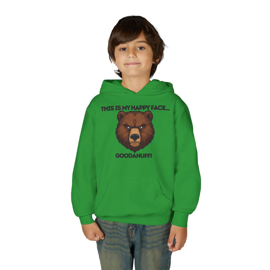 This is my Happy Face...GoodaNuff Unisex Youth Hoodie