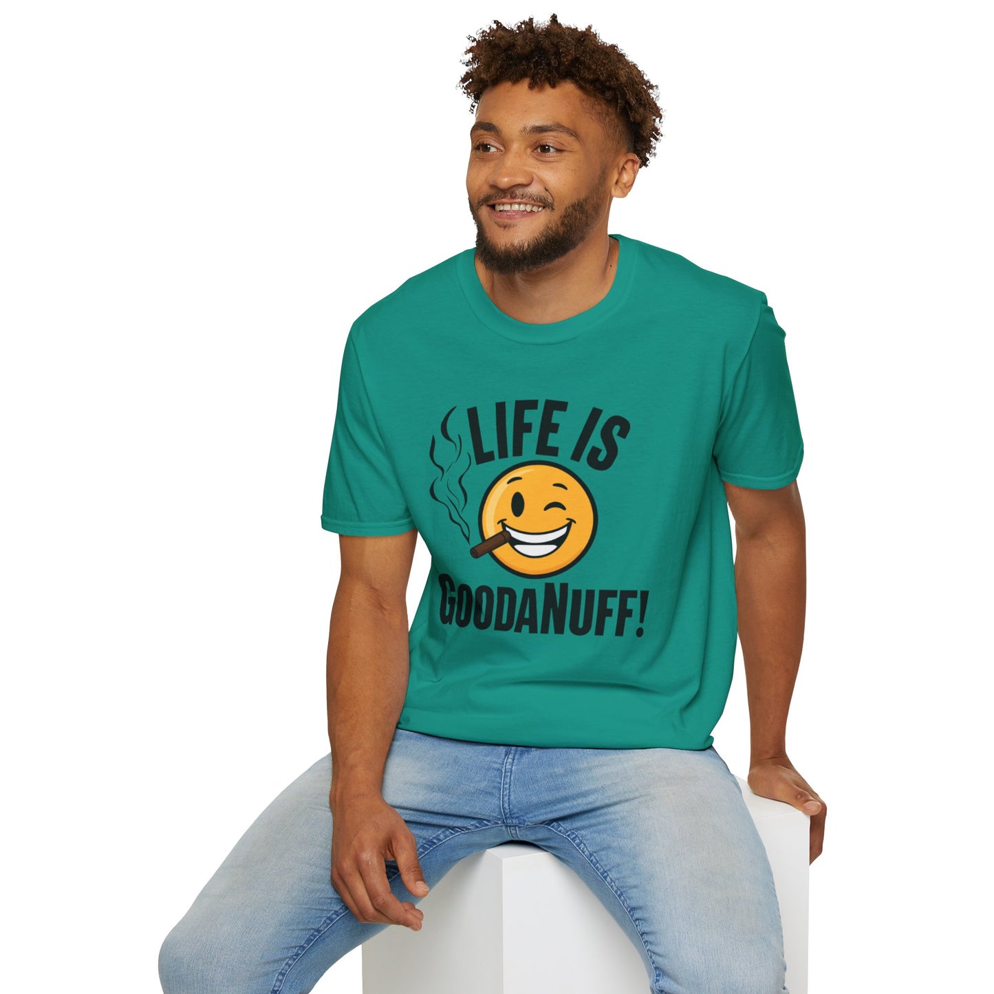 Life is GoodaNuff Unisex Softstyle T-Shirt