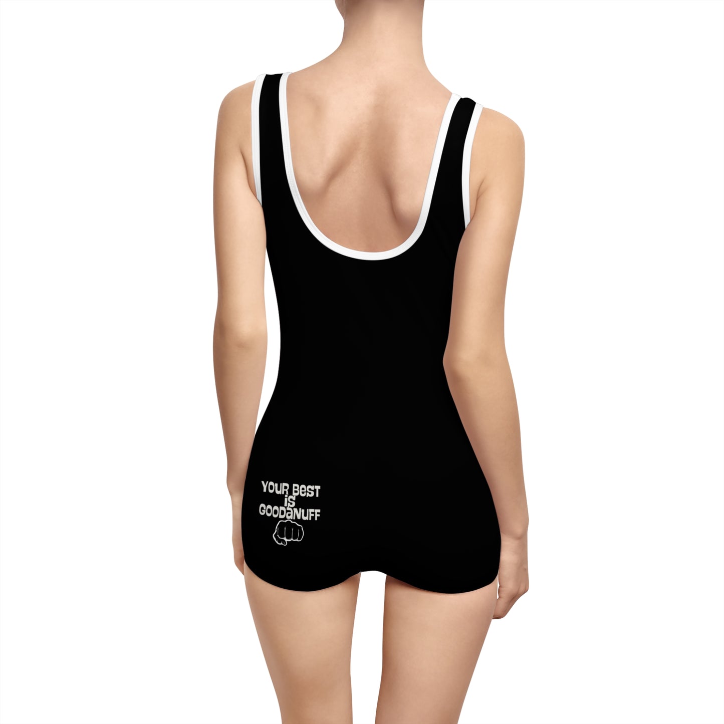 Your Best is GoodaNuff Vintage Style Swimsuit