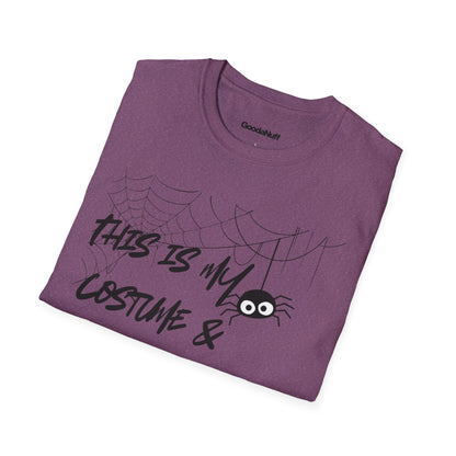 This is My Costume & It's GoodaNuff Spider Unisex Softstyle T-Shirt