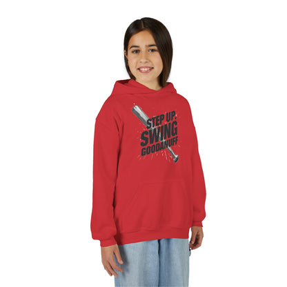 Step Up. Swing GoodaNuff Unisex Youth Hoodie