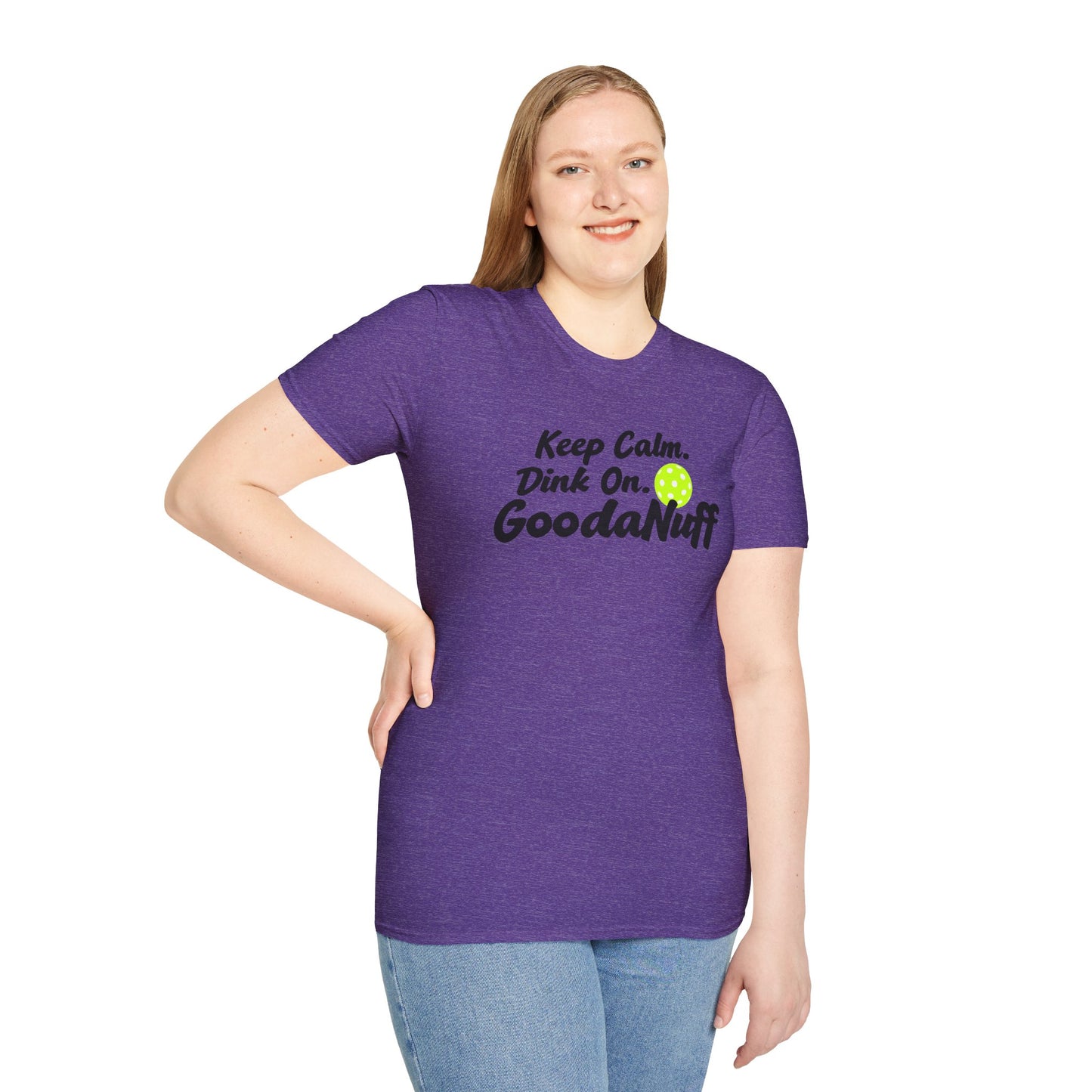 Keep Calm. Dink On. GoodaNuff Unisex Softstyle T-Shirt