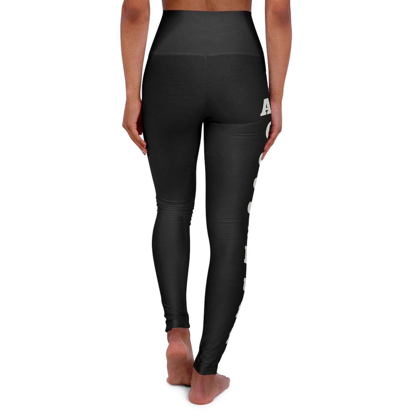 I Am GoodaNuff High Waist Yoga Leggings