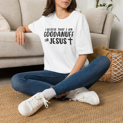 I Believe that I am GoodaNuff for Jesus Unisex Softstyle T-Shirt