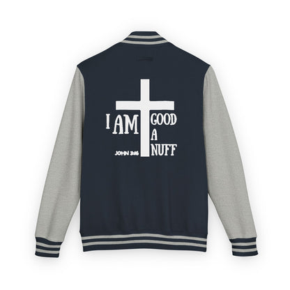I AM GoodaNuff Unisex Letterman Jacket