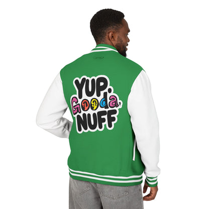 Yup. GoodaNuff Unisex Letterman Jacket