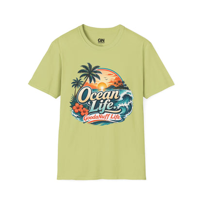Ocean Life. GoodaNuff Life. Unisex Softstyle T-Shirt