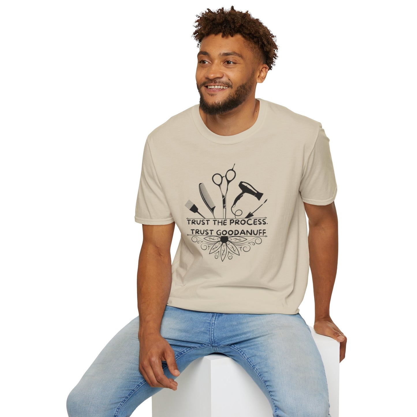 Trust the Process. Trust GoodaNuff Unisex Softstyle T-Shirt