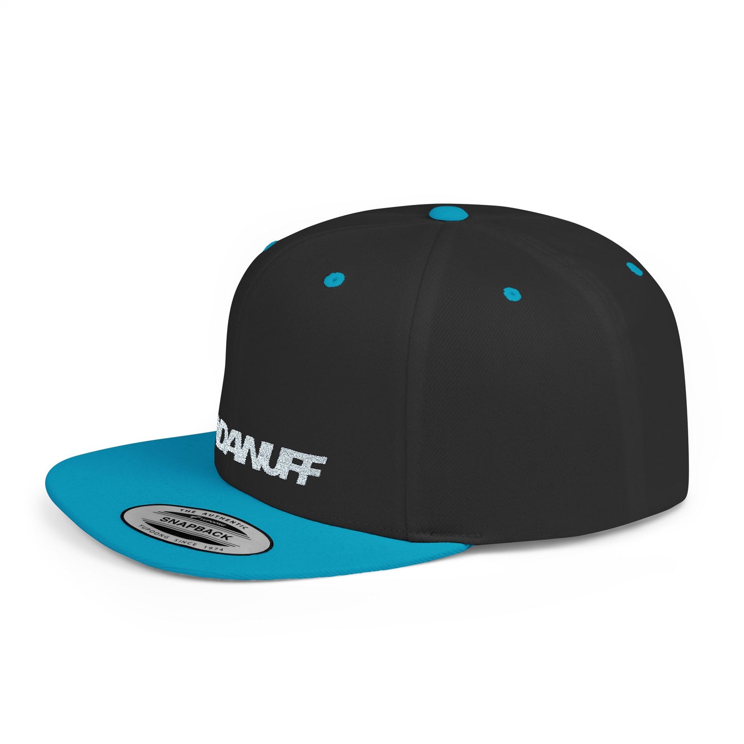 GoodaNuff Embroidery Flat Bill Cap