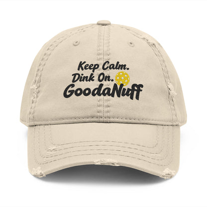 Keep Calm. Dink On. GoodaNuff Embroidery Baseball Cap
