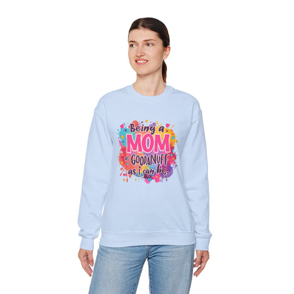 Being a Mom as GoodaNuff as I can be Unisex Softstyle T-Shirt
