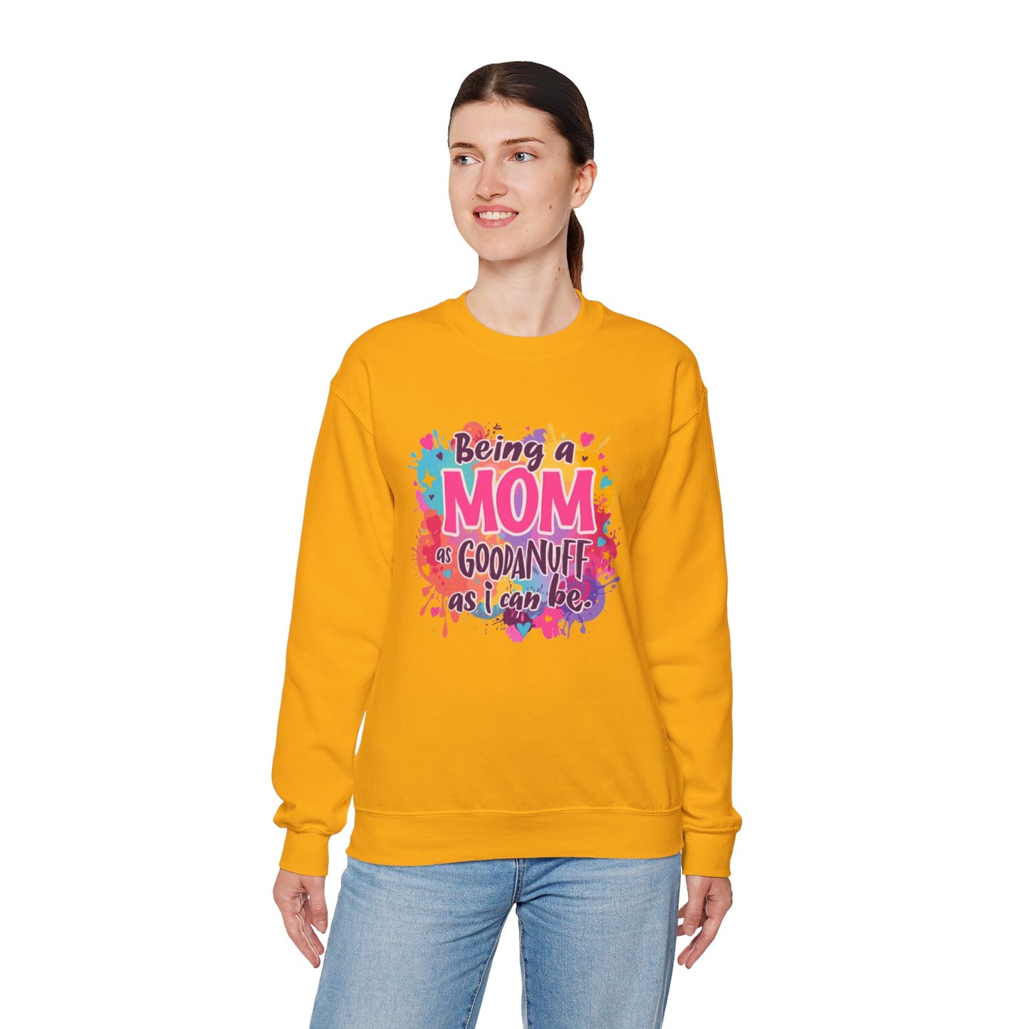 Being a Mom as GoodaNuff as I can be Unisex Softstyle T-Shirt