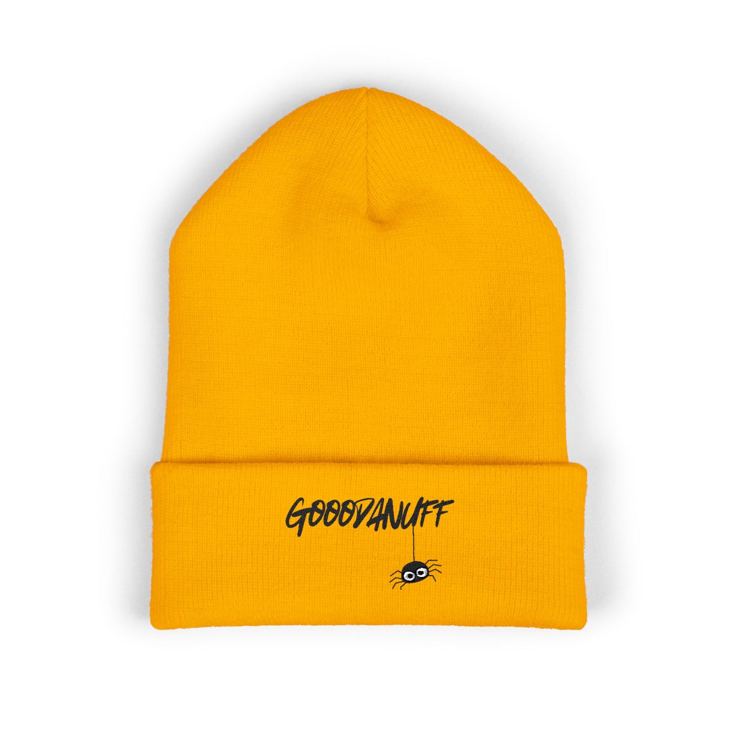 GoodaNuff Spider Cuffed Beanie