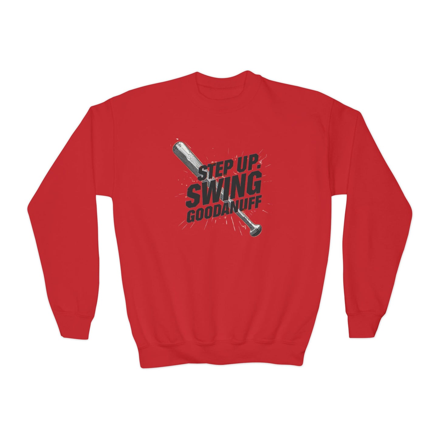 Step Up. Swing GoodaNuff Unisex Youth Crewneck