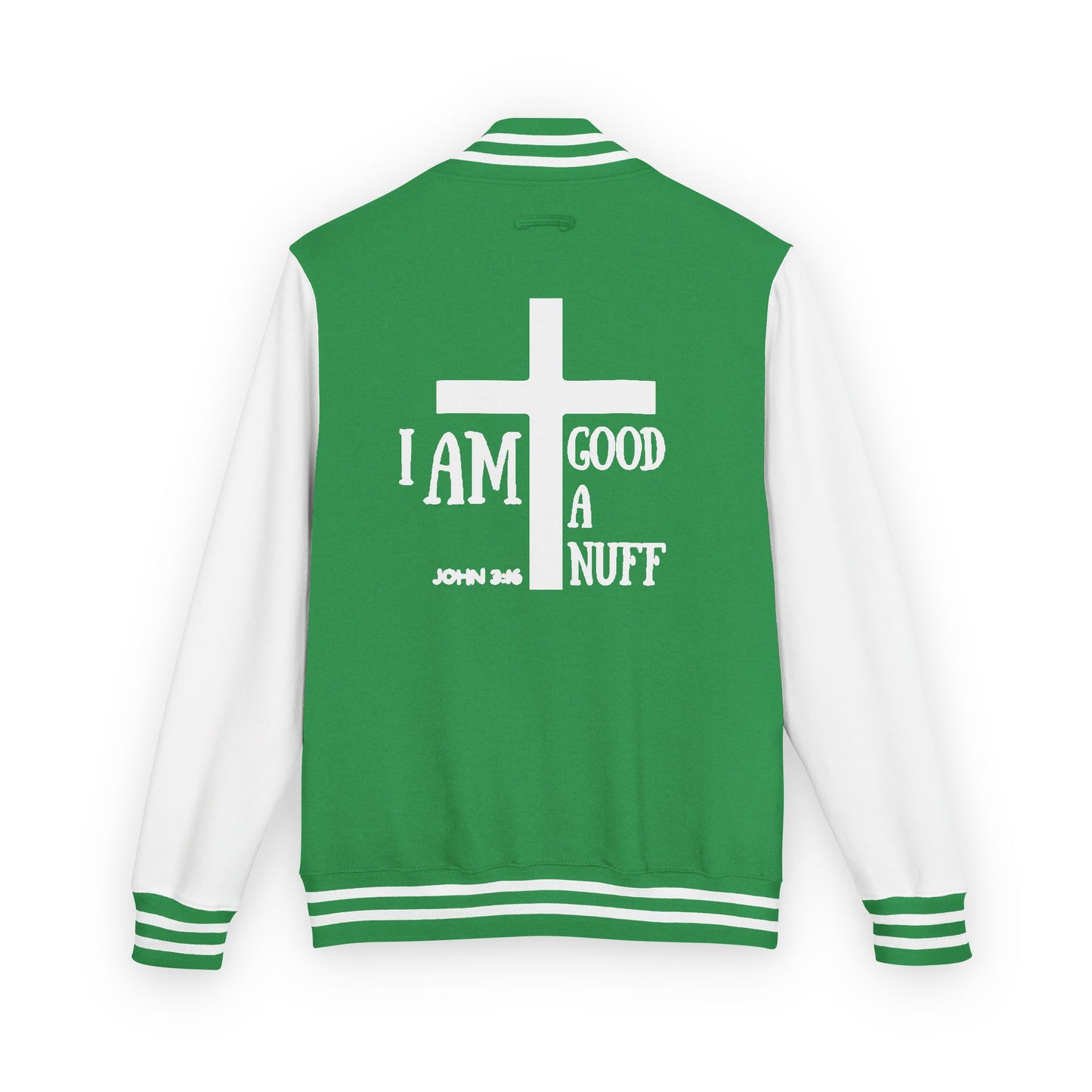 I AM GoodaNuff Unisex Letterman Jacket