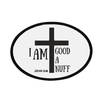 I AM GoodaNuff Iron-on Patch