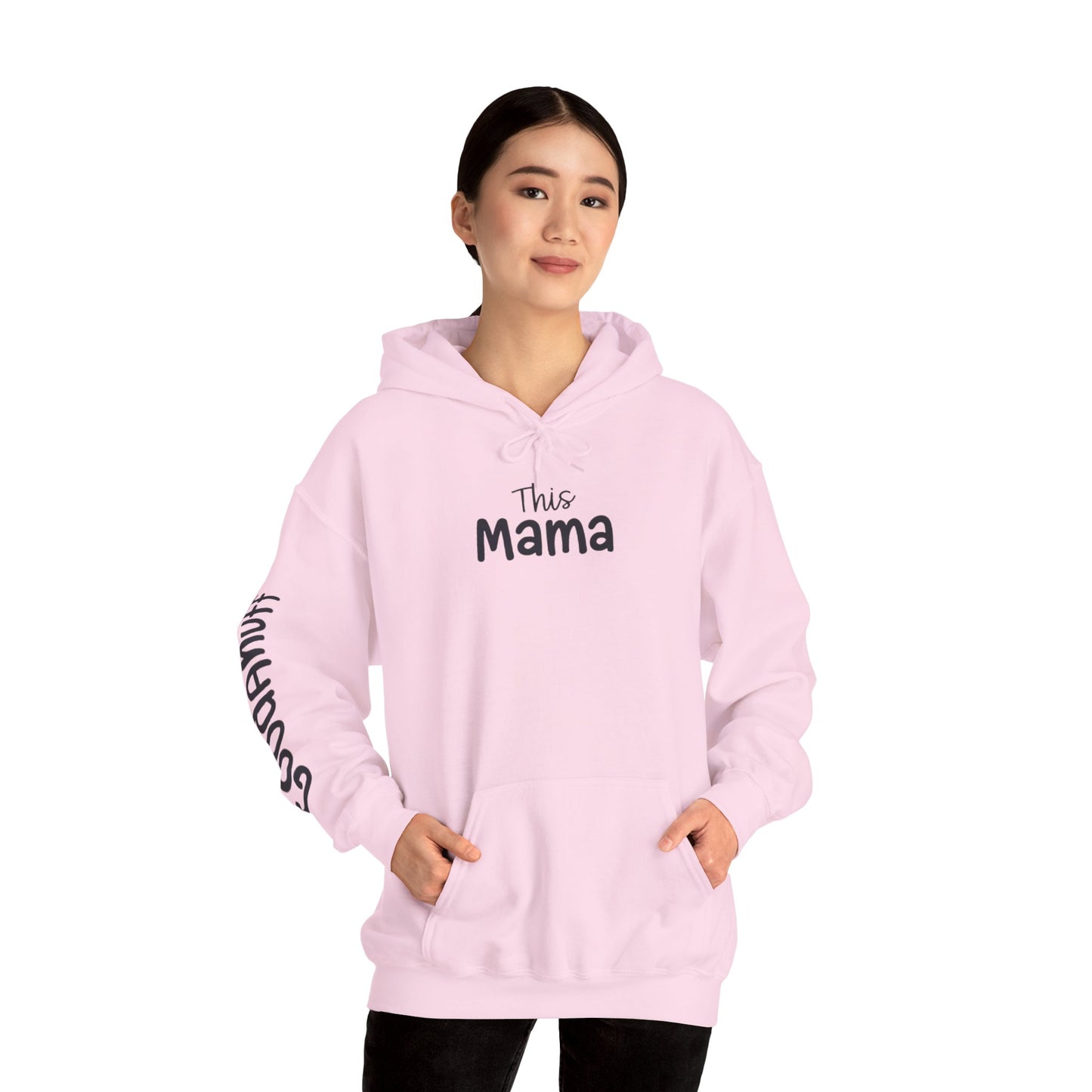 This Mama may be tired but she's tough, loving and totally GoodaNuff Unisex Hoodie