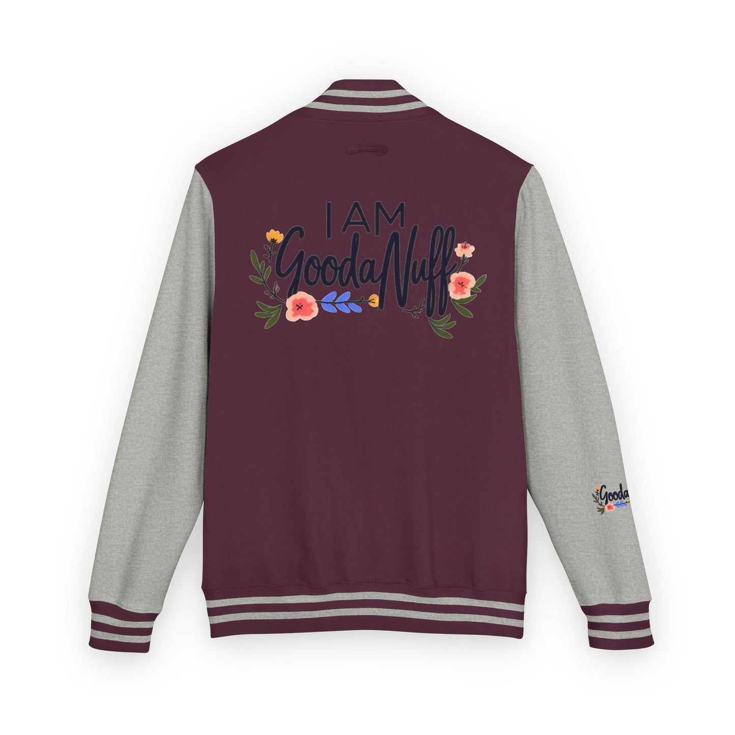 I AM GoodaNuff Unisex Letterman Jacket