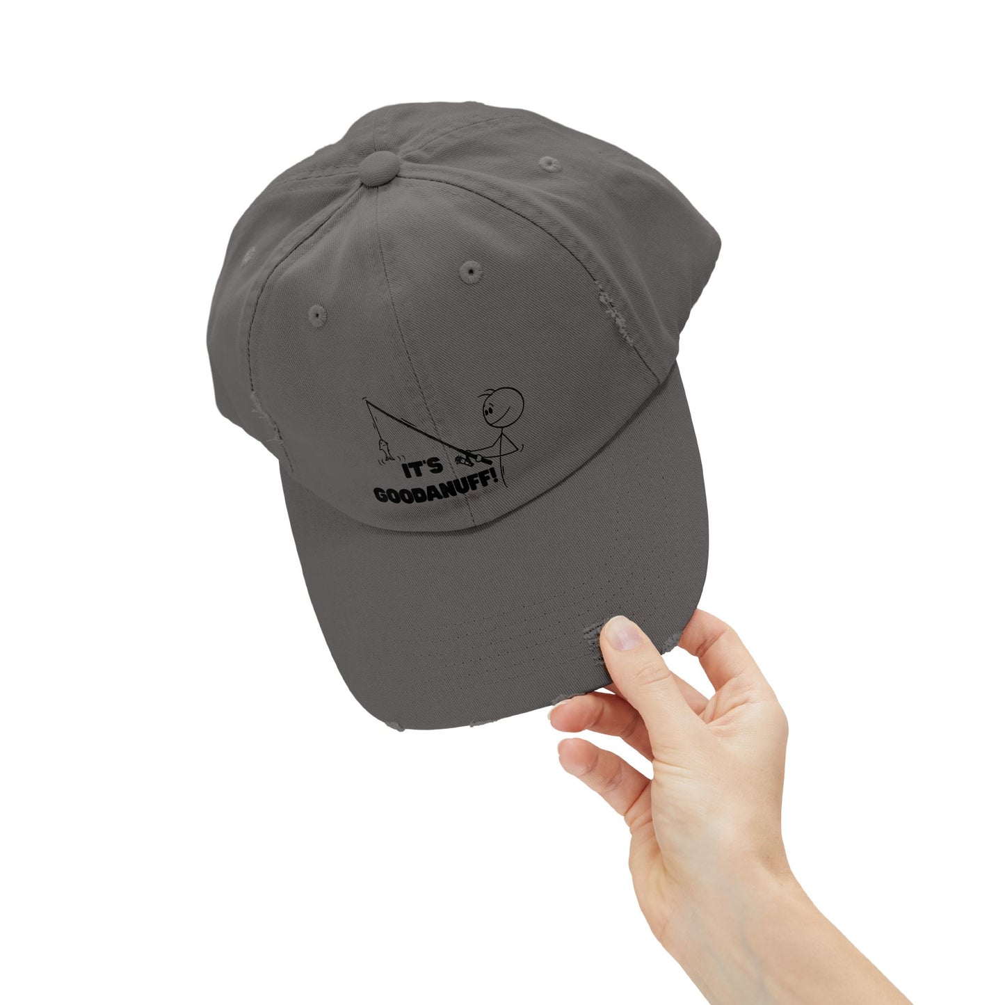 It's GoodaNuff Distressed Baseball Cap