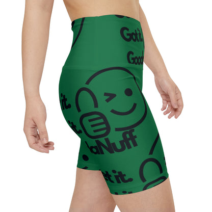 Get It. Got It. GoodaNuff High Waist Biker Shorts