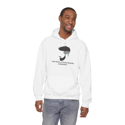 Fade Fresh. Attitude Fresher. GoodaNuff Unisex Hoodie