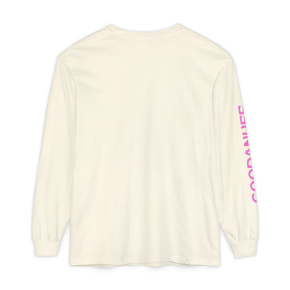 Being a Mom means Loving Big, trying hard, and knowing You're GoodaNuff already! Unisex Long Sleeve Tee