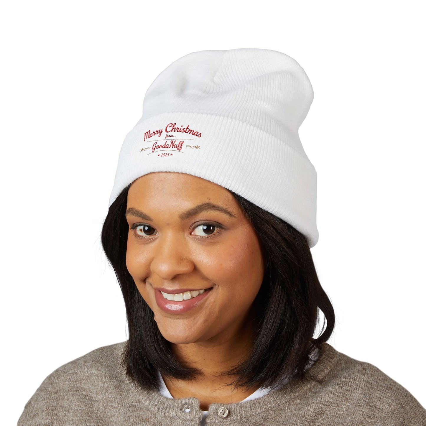 Merry Christmas from...GoodaNuff 2025 Cuffed Beanie