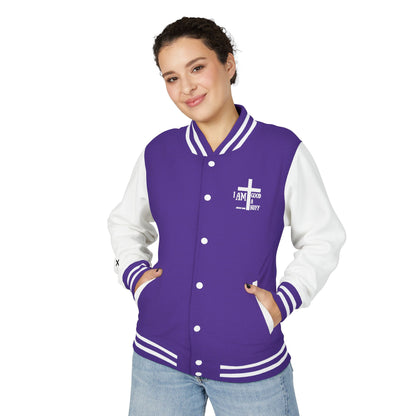 I AM GoodaNuff Unisex Letterman Jacket