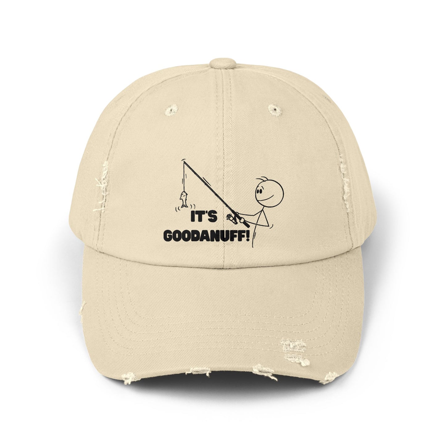 It's GoodaNuff Distressed Baseball Cap