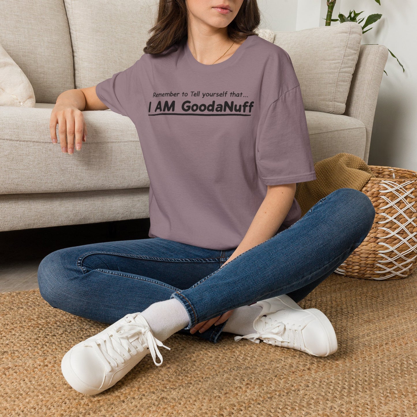 Remember to Tell yourself that...I AM GoodaNuff Unisex Softstyle T-Shirt