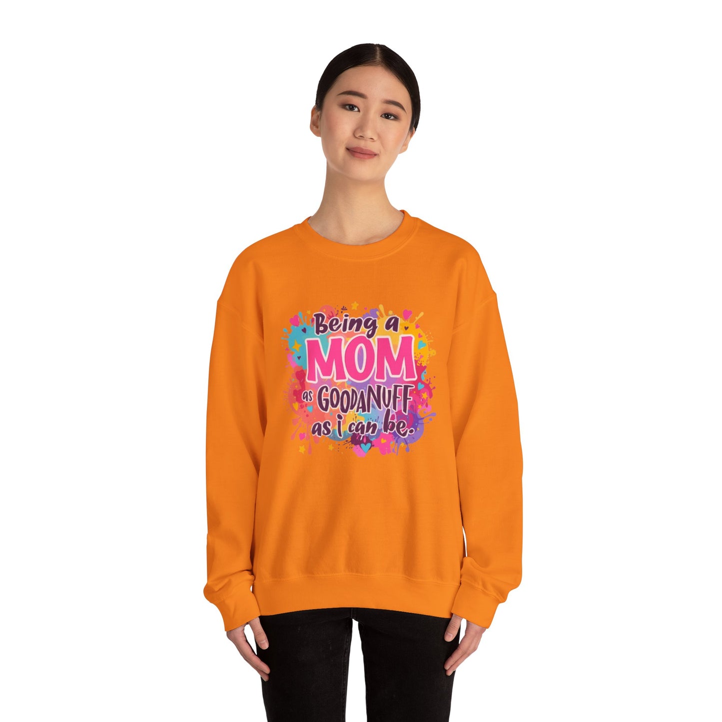Being a Mom as GoodaNuff as I can be Unisex Softstyle T-Shirt