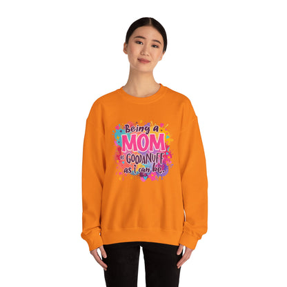 Being a Mom as GoodaNuff as I can be Unisex Softstyle T-Shirt