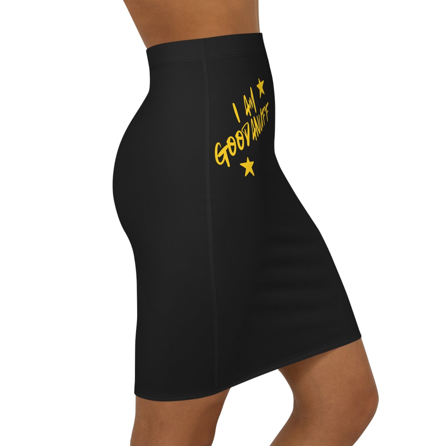 I AM GoodaNuff Pencil Skirt