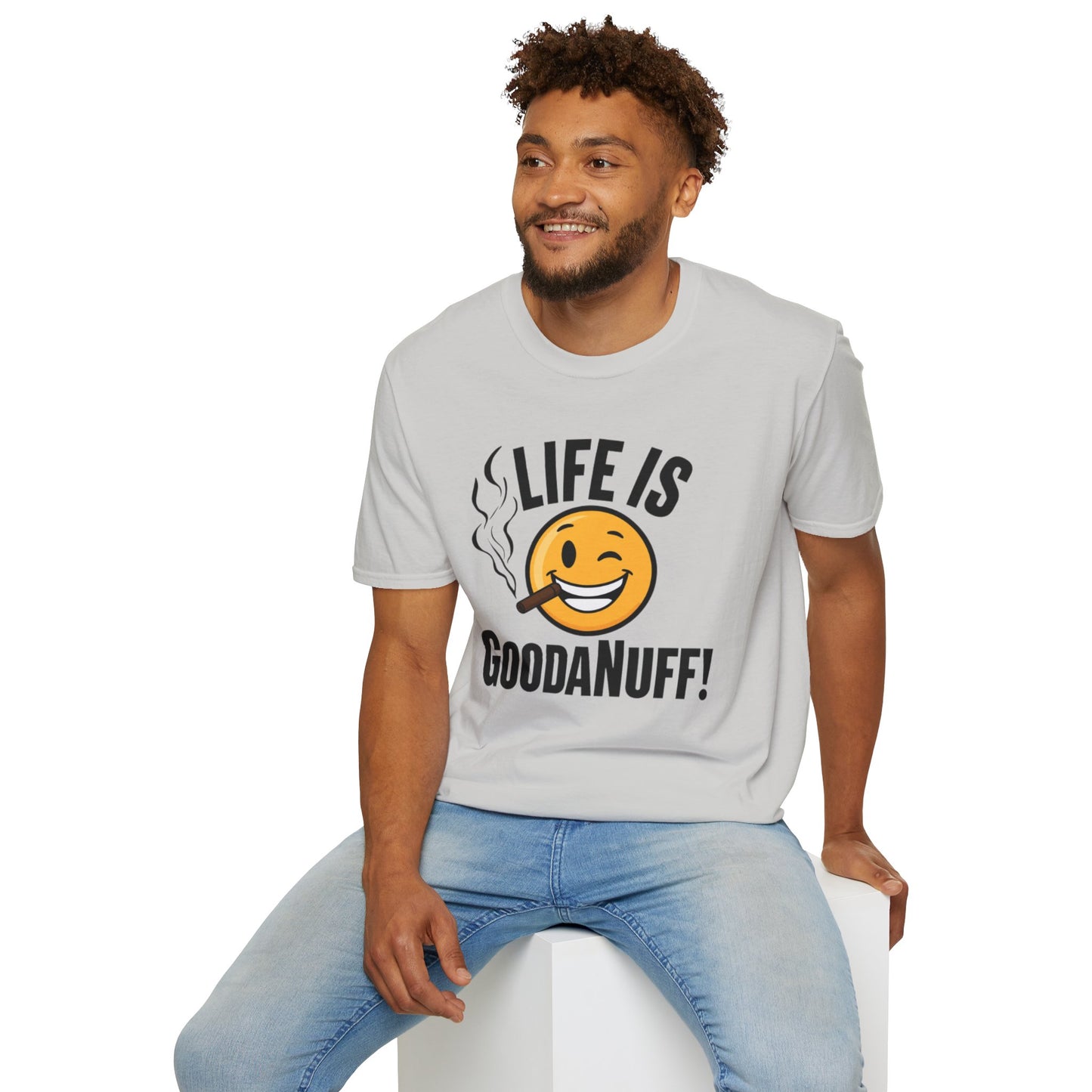 Life is GoodaNuff Unisex Softstyle T-Shirt