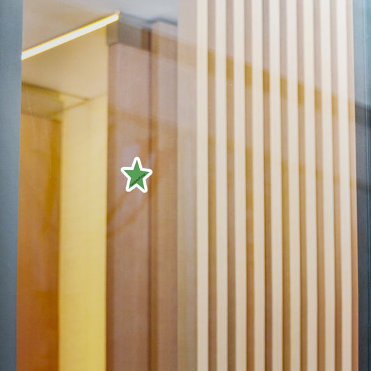 Green Star GoodaNuff.shop Mini Sticker